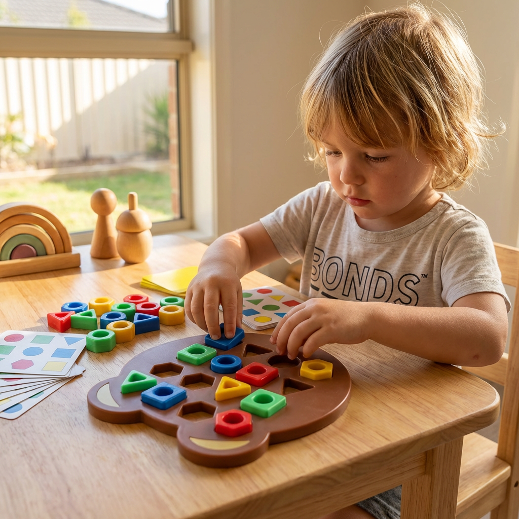 Color & Shape Matching Game for Kids – Interactive Learning Toy