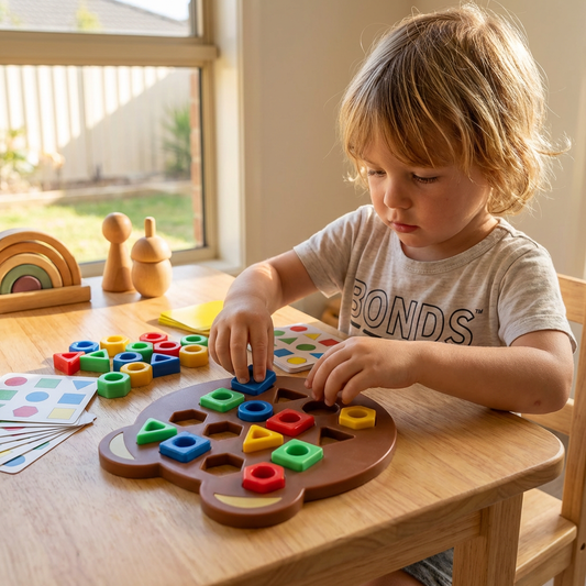 Color & Shape Matching Game for Kids – Interactive Learning Toy