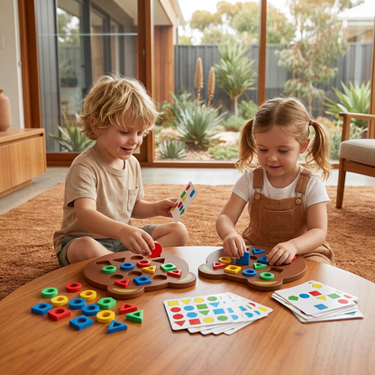 Color & Shape Matching Game for Kids – Interactive Learning Toy