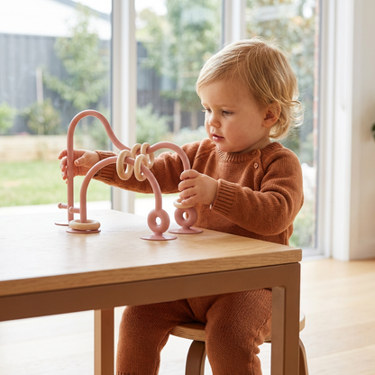 Silicone Baby Activity Toy – Suction Cup Learning Toy for Table & High Chair