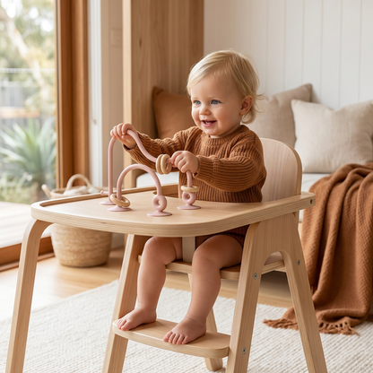 Silicone Baby Activity Toy – Suction Cup Learning Toy for Table & High Chair