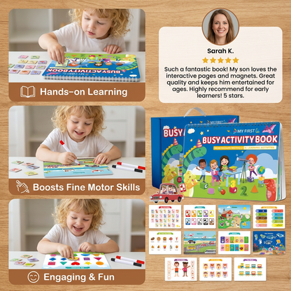 Montessori Activity Book for Kids – Playful Learning & Early Development