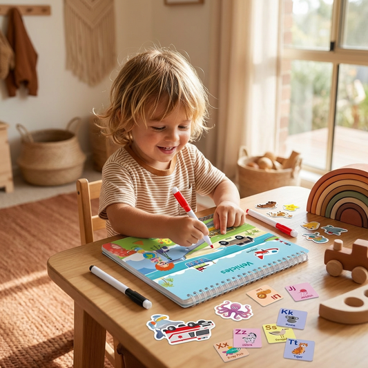 Montessori Activity Book for Kids – Playful Learning & Early Development