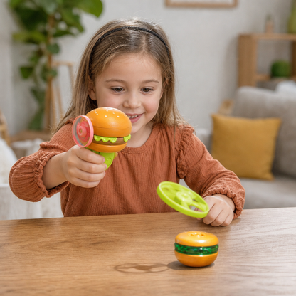 Kids’ 2-in-1 Spinning Top & Flying Spinner Launcher