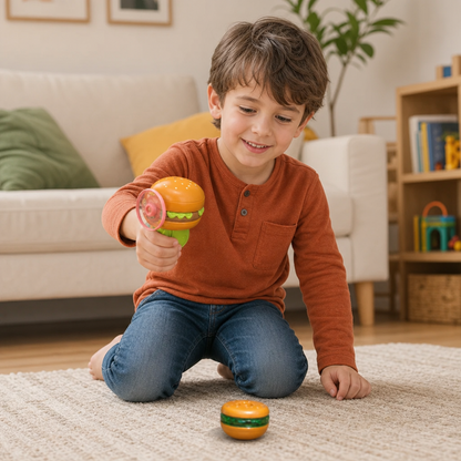 Kids’ 2-in-1 Spinning Top & Flying Spinner Launcher