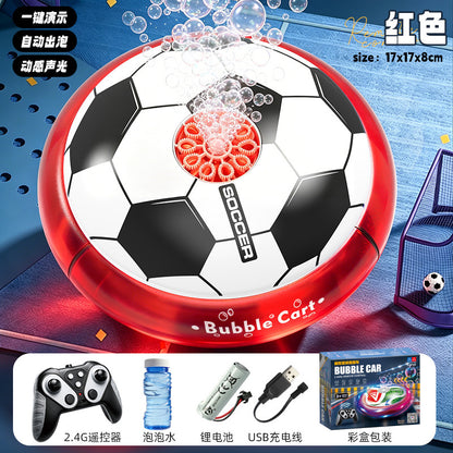 Remote Control Soccer Bubble Ball with Lights & Music