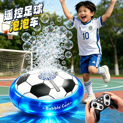 Remote Control Soccer Bubble Ball with Lights & Music