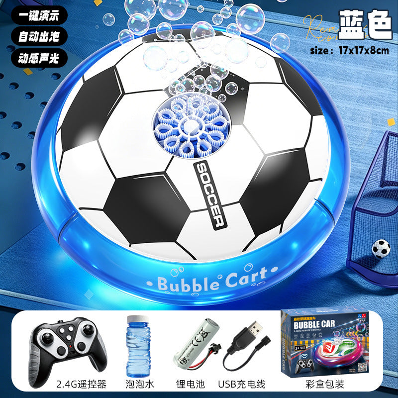 Remote Control Soccer Bubble Ball with Lights & Music
