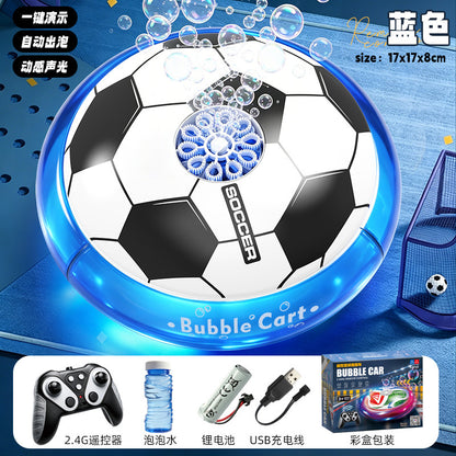 Remote Control Soccer Bubble Ball with Lights & Music