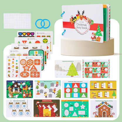 Educational Montessori Christmas Story Book