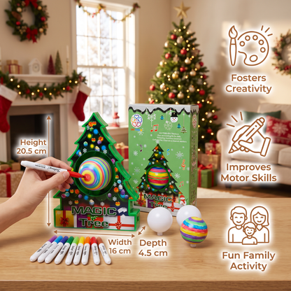 DIY Christmas Spinning Ornament Painting Kit