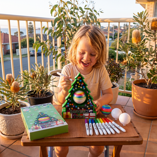 DIY Christmas Spinning Ornament Painting Kit