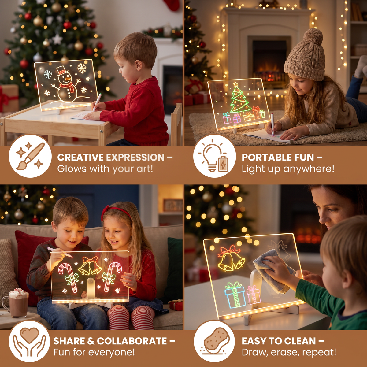Kids LED Drawing Lamp