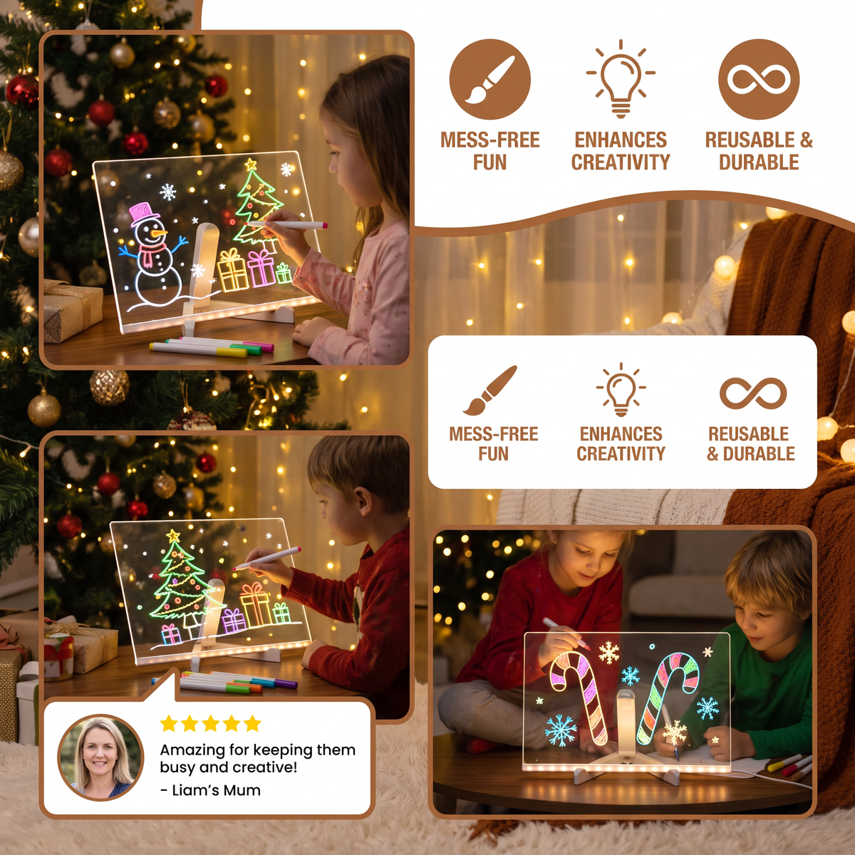 Kids LED Drawing Lamp