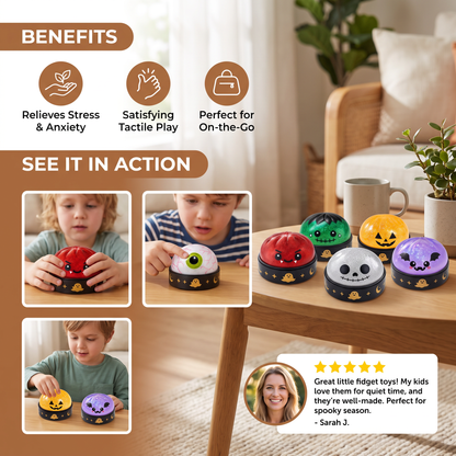 Halloween Dumpling Squishy Stress Relief Toys
