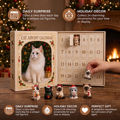 24-Day Christmas Cat Advent Calendar