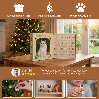 24-Day Christmas Cat Advent Calendar