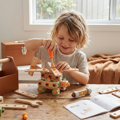 Kids Tool Set for Building & Fixing – Educational Construction Toy