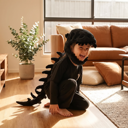 Funny Dinosaur Skeleton Plush Costume