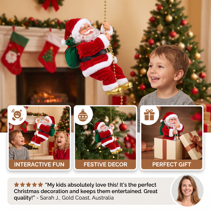 Climbing Santa Claus Toy