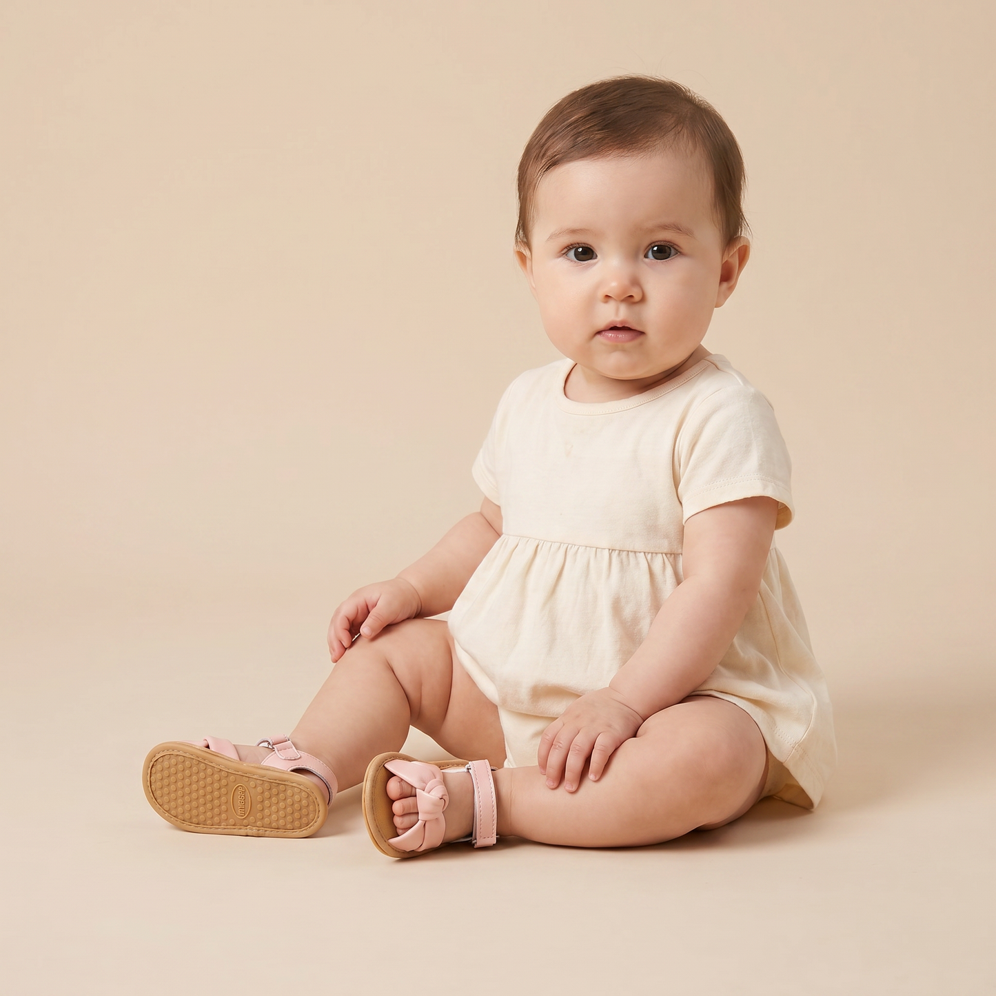Wide Bow Strap Sandals