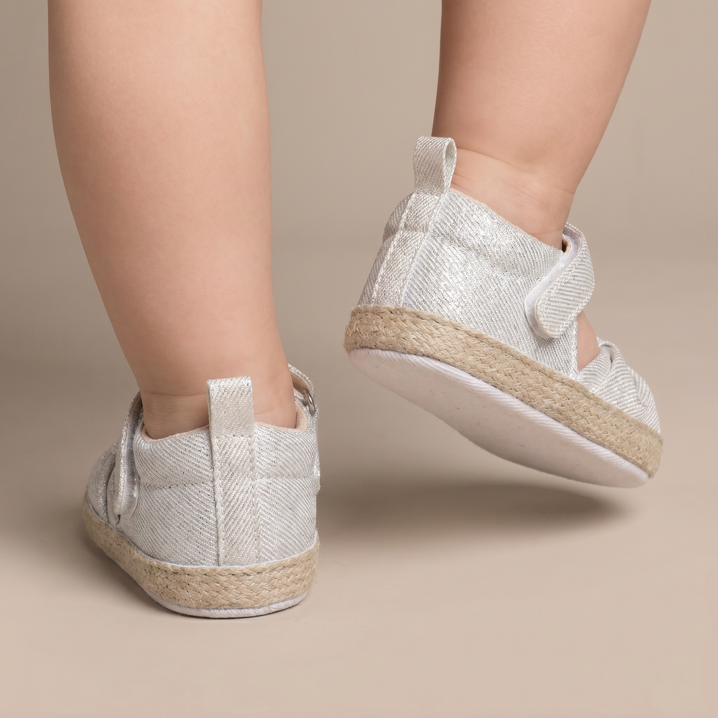 Espadrille Bow T-Strap Sandals