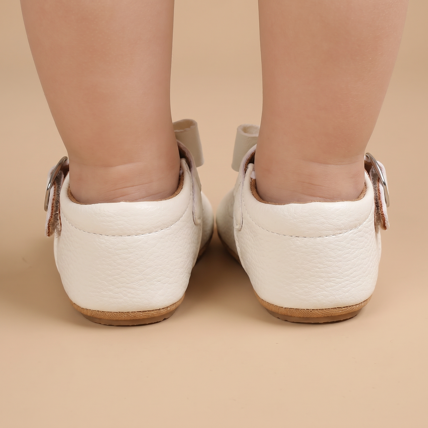 Scallop Bow Mary Jane Shoes