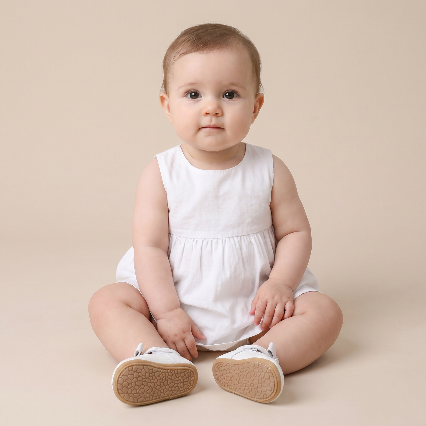 Scallop Bow Mary Jane Shoes