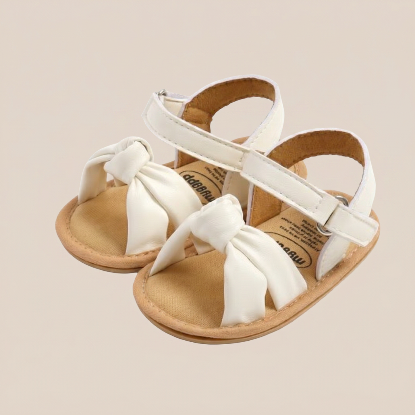 Wide Bow Strap Sandals