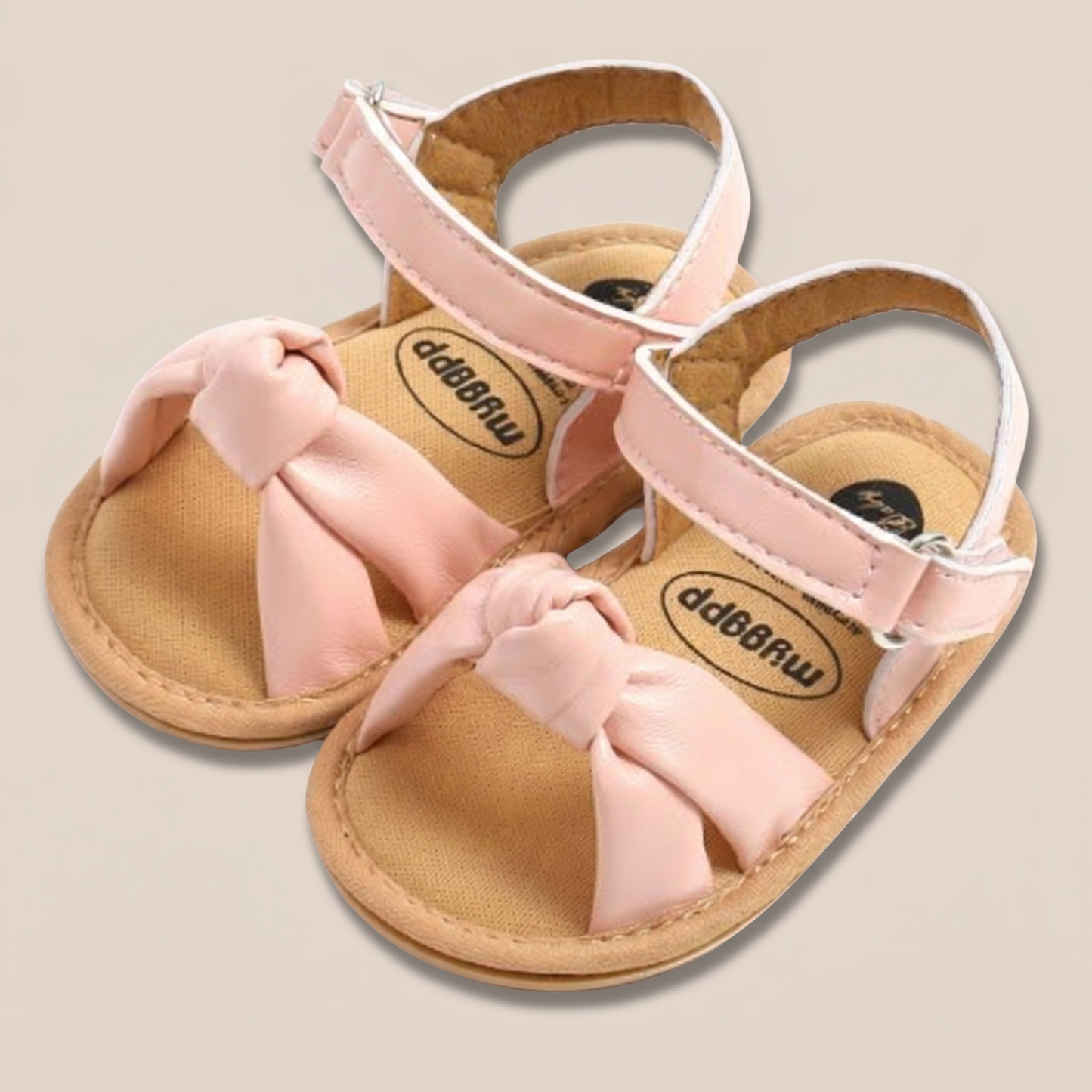 Wide Bow Strap Sandals