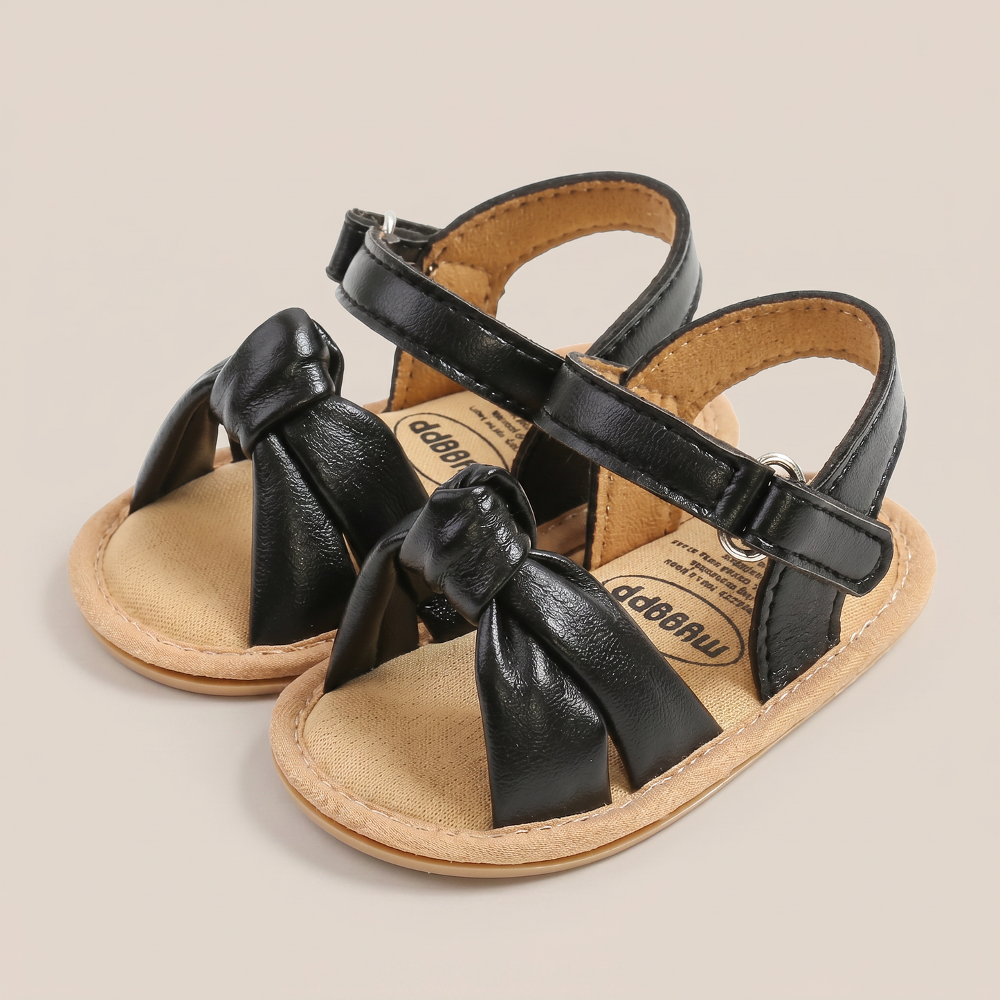 Wide Bow Strap Sandals