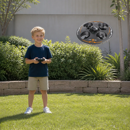 Remote Control LED Flying Saucer Drone