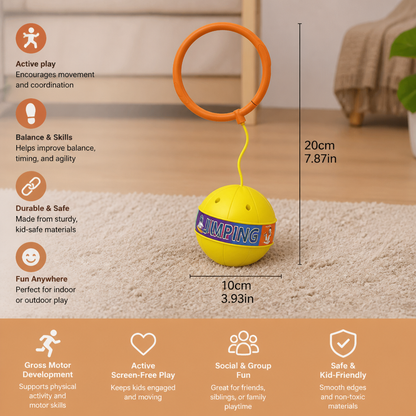 Interactive Skip Ball Ankle Swing Toy for Kids