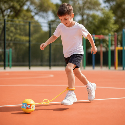 Interactive Skip Ball Ankle Swing Toy for Kids