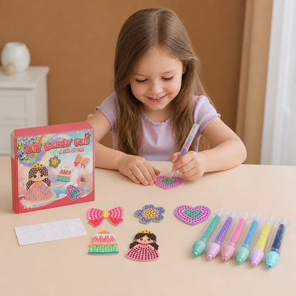 DIY Bead Art Pen Kit – Create & Decorate Animal Designs