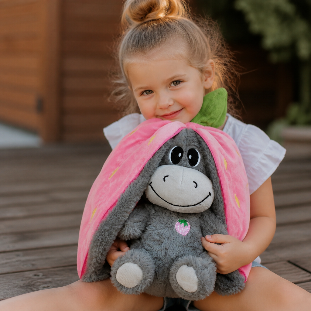 Breathing Donkey Plush Toy