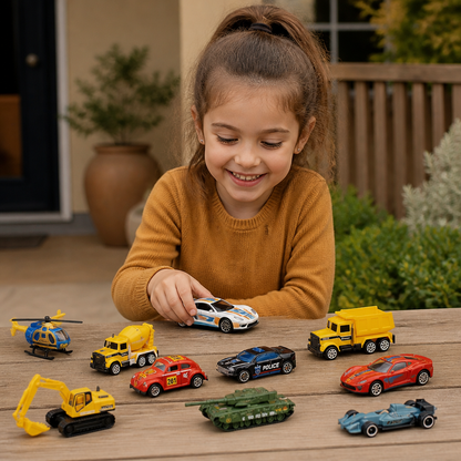 Christmas Die-Cast Car Advent Calendar for Kids
