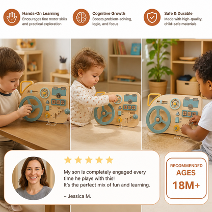 Explorer Steering Wheel – Montessori Steering Control
