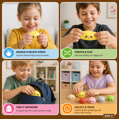 Dumpling Squishy Advent Calendar with Mystery Fidget Surprises