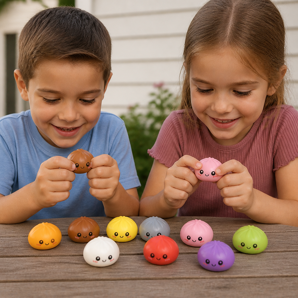Dumpling Squishy Advent Calendar with Mystery Fidget Surprises