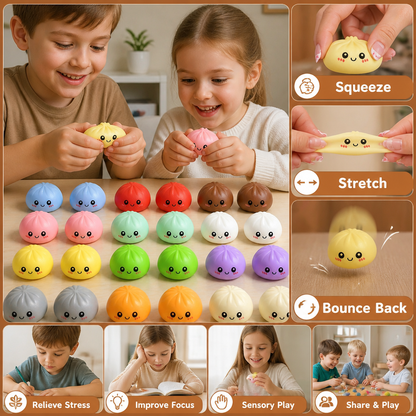 Dumpling Squishy Advent Calendar with Mystery Fidget Surprises