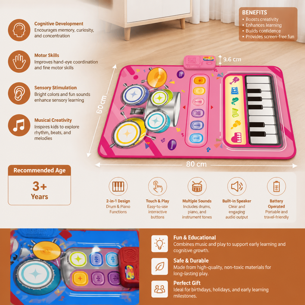 Creative Music Mat for Kids