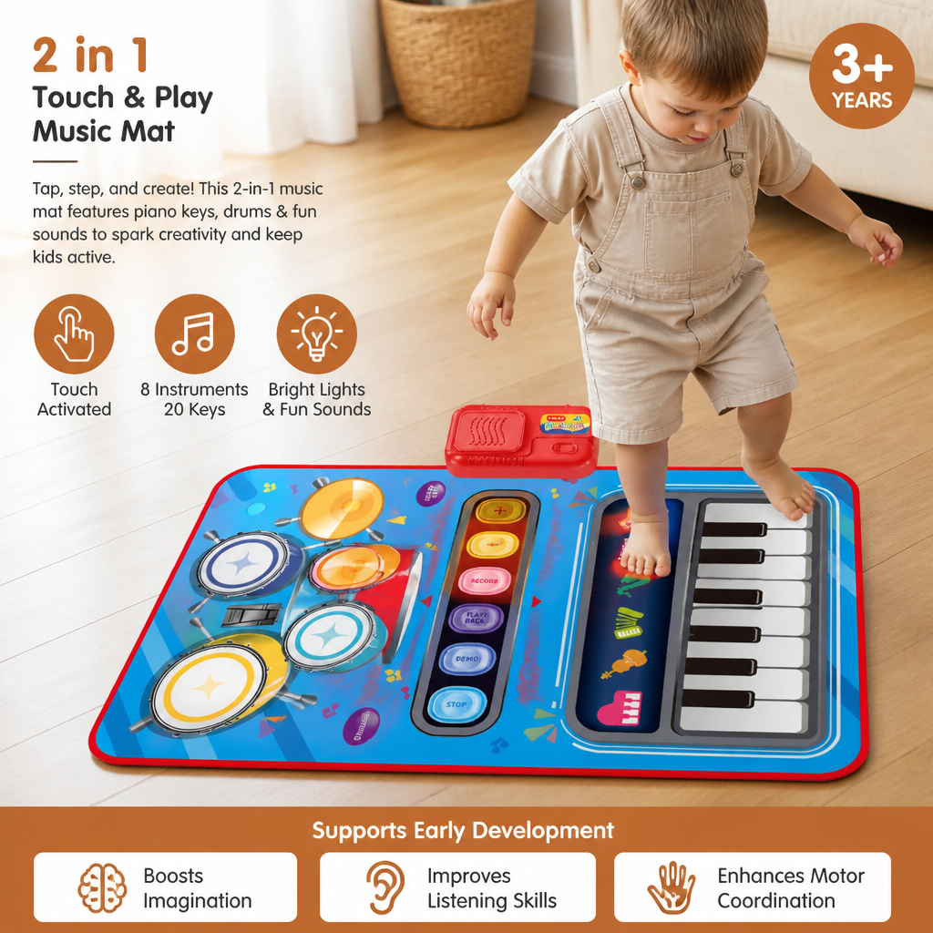 Creative Music Mat for Kids