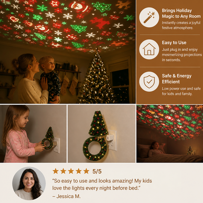 Christmas Tree Projector Lamp