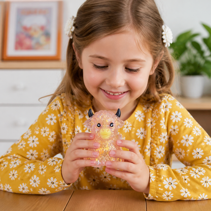 Mini Highland Cow Squishy Stress Relief Toy