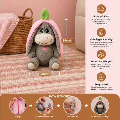 Breathing Donkey Plush Toy