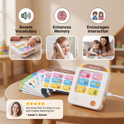 Kids’ Interactive English Flash Card Reader – Educational Learning Toy