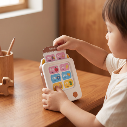 Kids’ Interactive English Flash Card Reader – Educational Learning Toy