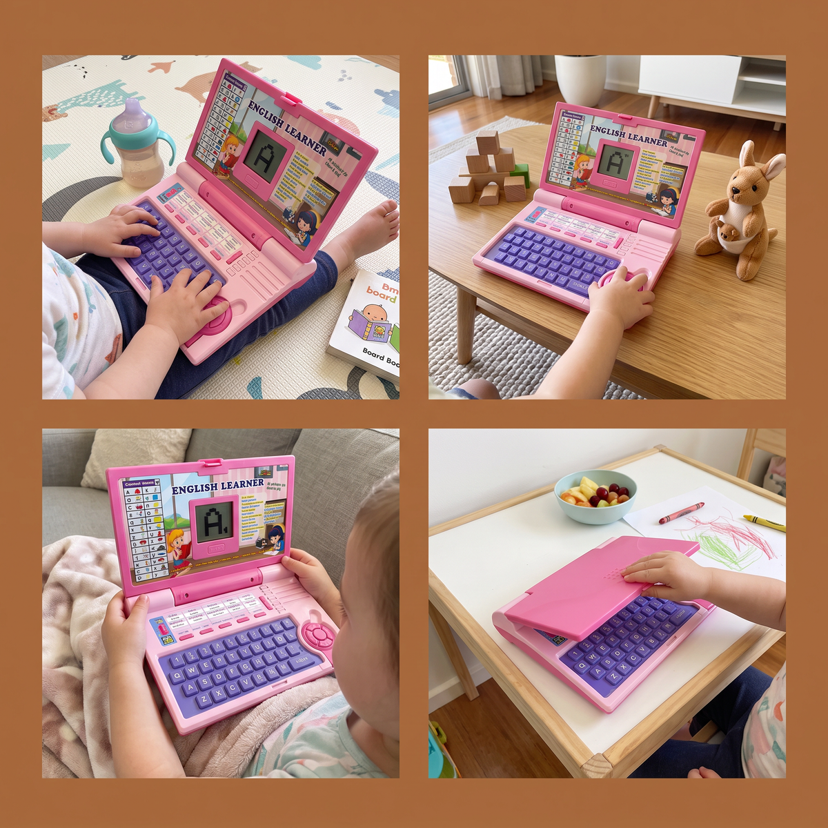Kids’ Interactive Learning Laptop