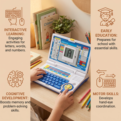 Kids’ Interactive Learning Laptop
